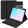 TRON iPad Pro 12.9 Case with Keyboard - Keyboard Case for 12.9 inch iPad Pro 6th/5th/4th/3rd Generation with Pencil Holder, Wireless Keyboard, Auto Sleep/Wake Function - Black