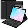 TRON iPad Pro 12.9 Case With Keyboard - Keyboard Case For 12.9 inch iPad Pro 6th/5th/4th/3rd Generation with Pencil Holder, Wireless Keyboard, Auto Sleep/Wake Function - Black