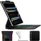 TRON Keyboard Case For iPad Pro 11-inch (M4) 2024,Magic Keyboard with 7 Colors Backlight for iPad Pro 11'', Keyboard Case With Pencil Holder, Multi-Touch Trackpad, Easy-Set Magnetic Stand, Black