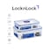 LocknLock Classic Airtight Rectangular Containers 800ml + 1L Set &ndash; BPA-Free, Microwave, Freezer &amp; Dishwasher Safe