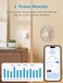 Meross Smart Plug with Energy Monitoring, Mini Smart WiFi Plug Work with Alexa, Google Home, SmartThings, Smart Socket Remote Control Timer Plug, No Hub Required, 13A, 2 Packs