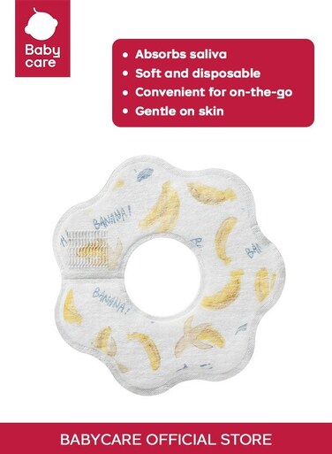 - Disposable Saliva Towel 20pcs - Lorca Banana Yellow Design