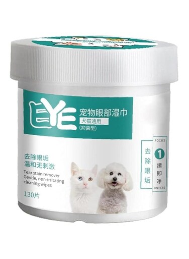 Pet Wipes for Cats &amp; Dogs, Grooming Wipes for Eyes, Paws, Ears, Nose, Unscented Soft Pet Tear Stain Remover Wipes Mild and Effective Pet Wipes150 Pads