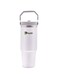 Ayshi IceFlow Stainless Steel Water Jug with Straw, Vacuum Insulated Water Bottle for Home and Office, Reusable Tumbler with Straw Leakproof Flip