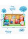 Peppa Pig Store Family House Toy Set For Kids - 4Pcs Pretend Play Family Figures With Baby, George, Mommy &amp; Daddy, Soft Rubber Face Dolls For Role Play, Kids Imaginative Play House Characters, Gift