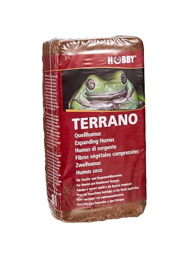 HOBBY Terrarium Substrates, Terrano expanding brick 2 x 4 L