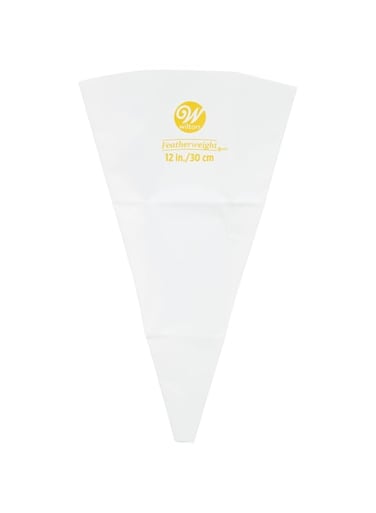 Wilton Featherweight Decorating Piping Bag Reusable , Clear , 12 Inch 30.5cm , 404-5125