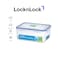 LocknLock 2.3L Rectangular  Airtight Food Storage  - BPA-Free, Microwave, Freezer, and Dishwasher Safe