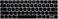 US Layout English Silicone Keyboard Cover Compatible with MacBook Pro 13/15 Inch with Touch Bar - Models:-A1706/A1707/A1989/A1990/A2159   Release 2016-2019" Black