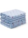 Luciphia 1 Pack 3 Blankets Super Soft Cute Dot Pattern Pet Blanket Flannel Throw for Dog Puppy Cat Small(23x16), Blue