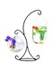 YXYXN Creative Eco Fish Tank, Hanging Transparent Betta Fish Tank, Tabletop Aquarium, Mini Goldfish Bowl With Bracket, Glass Fish Bowl for Wedding/Bar/Office,A