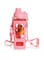 X spring Water Bottle for Girls, 700ml Portable Cute Kids Water Bottles with Straw, Large Capacity Square Drinking Bottle with Adjustable Shoulder Strap, Suitable for School and Travel Use