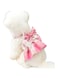 Dog Harness Dress, Plaid Dog Harness Dress with Leash Set, Summer Cute Pet Dog Clothes,Girl Puppy Dresses for Girl Small Dogs, Chihuahua Harness. (Pink, Small)