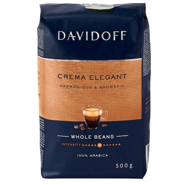 Davidoff Crema Elegant Whole Coffee Beans 500g
