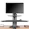 NORTH BAYOU NB L80 Dual Tray Stand Desk Table Clamp LCD Monitor Mount for 17-32 inch