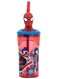 3D FIGURINE TUMBLER 360 ML SPIDERMAN ARACHNID GRID