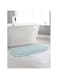 Eminence Home SOC-178 Premium Soft Cotton Bathmat 50x120cm (Blue), Reversible, High File, Fluffy, Soft, Washable, Durable, Natural Material, Eco-friednly &amp; Sustainable.