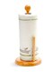 Bamboo Paper Towel Holder Tissue Paper Holder Toilet Paper Roll Stand Counter Top Bamboo Stand Up Paper Holder for Rolls Used in Kitchen Living Room Bathroom Toilet Round