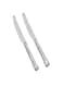 2-Piece Steak Knife Set Silver