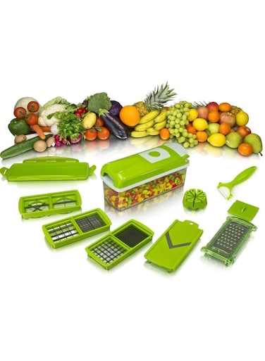 Chopper Food Processor 4-in-1 Handheld Blender Salad Spinner Onion Slicer Cheese Grater Potato Cutter Meat Mincer Garlic Dicer Mandoline Slicer Kitchen Tools &amp; Gadgets Herb Roller