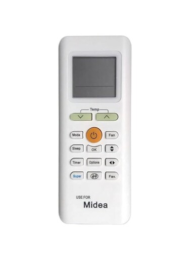 Replacement Remote Control Compatible With MiDea Air Conditioner AC