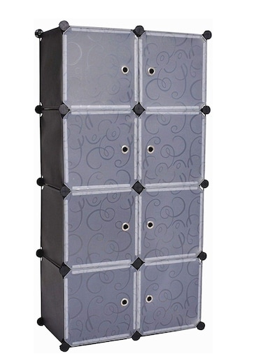 Multi-functional 8 Cells Modular Detachable Storage Cube Cabinet