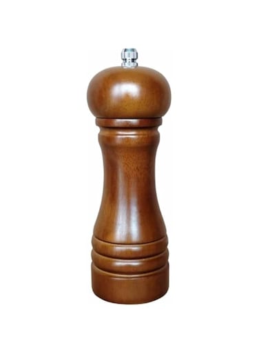 RAJ WOODEN PEPPER MILL, 6.5 INCH , WOODEN, WPM6.5, Pepper and Salt Grinder , Wooden Manual Salt and Pepper Mills , Traditional Pepper Mill Grinder Muller