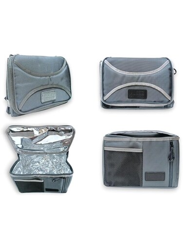 Kleez Insulated Lunch Bag &ndash; Reusable Food Carrier with Leakproof Lining &amp; Thermal Insulation &ndash; Durable, Lightweight &amp; Portable for Work, School &amp; Travel &ndash; Medium Size, Foldable for Easy Storage