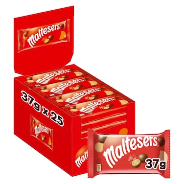 Maltesers Chocolate Bite, 37g Pack of 25