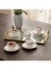 Box Orchid New Bone China Cup and Saucer Set - 90 ml