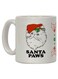 Paws Printed Coffee Mug White/Black/Red