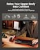 ProtoArc Ergonomic Mouse, EM11 NL Bluetooth Rechargeable Wireless Vertical Mouse, 3 Multi-Device Connectivity for Computer/PC/Laptop, 2.4GHz Optical Mice for Windows, Mac OS, Black
