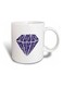 Glitter Diamond Mug Purple