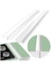 Gap Filler for Stove and Counter - Kitchen Stove Counter Gap Cover Silicone Gap Cover Between Stove and Counter 25 Inches White