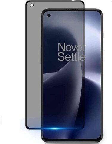 Muzz one plus Nord 2T Privacy Screen Protector, Anti-Spy Tempered Glass Film, 9H Hardness, Scratch Resistant, Bubble Free Anti Spy Tempered Glass Screen Protector for one plus Nord 2T 5G