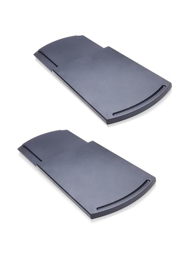 GAGAYA Handy Sliding Tray for Coffee Maker, Kitchen Appliance Moving Caddy, Countertop Slider with Smooth Rolling Wheels for Blender, Toaster, Air Fryer, Pot, Food Processors, Aid Mixer (Set of 2)