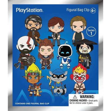 Monogram Playstation 3D Foam Bag Clip, Series 1 (Random 1 Piece)