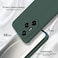 Case for Honor 300 Pro 5G, Liquid Gel Rubber Bumper Case with Soft Microfiber Lining Cushion Slim Shockproof Protective with Camera Protection Cover for Honor 300 Pro (Green)