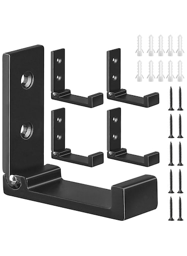 Oasisgalore 5pack Folding hook, Wall Mounted Hook for Hanging Coats Bathroom Towel Hook Hardware Heavy Duty Aluminum Alloy Closet Hook Foldable Headphone Holder Hook