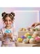 1 PCS Mystery Squishy Dumpling Dumpling Squishies Handmade Pressure Relief Balls, Easter Basket Stuffers, Dumplings Squishy for Stress Relief
