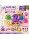 Dumpling Squishy Mystery Box Set with Butter Squishy, 2 PCS Glitter Dumpling Squishies + 1 PCS Butter Squishy, Slow Rising Stress Relief Fidget Toy, Sensory Squeeze Toy for Kids &amp; Adults, Random Surprise Colors
