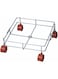 Sulfar Stainless Steel Standard Oil Container Trolley/Dabba Trolly Easy to Move Wheel Trolley