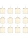 GWYAU Tea Light Candles Set of 12 Long Lasting 4 Hour Burn Tealight Candles Perfect for Home Decoration Events Parties and Aromatherapy Ideal for Relaxation and Ambiance
