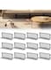 Ssumght Under Couch Blocker, Under Bed Blocker for Pets Toys Barrier,12 Pack Furniture Couch Guards Bumper for Stopping Cats Dogs from Getting Under Sofa Gap,37 * 17cm,Total Length 442cm