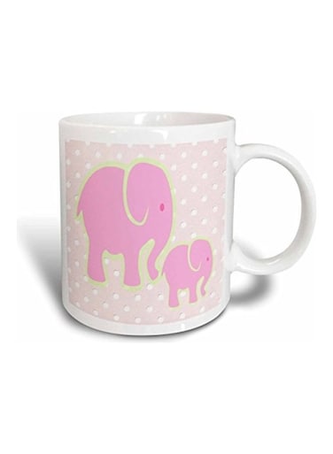 Printed Ceramic Mug Multicolour