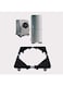 Adjustable Mobile Stand with 4 Wheels for Refrigerators and Washing Machines