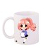 Anime Printed Coffee Mug White/Pink/Purple