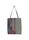 Shanta Omash Wide Strips Handmade Tote Bag (Large, Violet Gold)