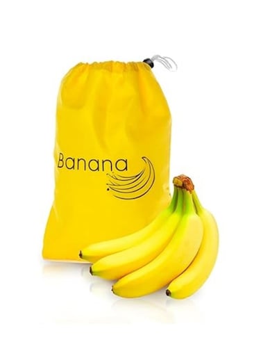 Banana Bags Yellow Produce Bags - Fruit &amp; Vegetable Organisers Fridge Fruit Organisers Reusable Grocery Bags - Washable Organisers Potato Bags Reusable Food Cooler Bags Seed Bags