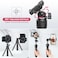 Ulanzi Mini Vlog Tripods with 360&deg; Ball Head &amp; Cold Shoe Lightweight Portable Travel Vlog Selfie Stick Handle Grip Tripod for iPhone for DSLR for Sony (MT-34)